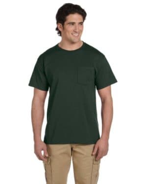 FOREST GREEN Jerzees 29P adult dri-power active pocket t-shirt