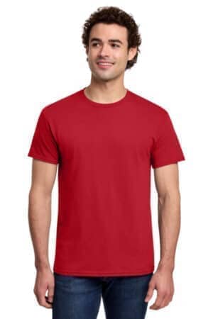 RED 3000 gildan light cotton tee