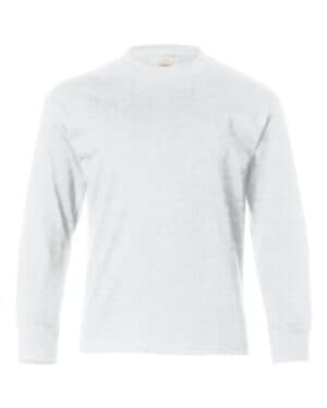 Hanes 5546 authentic youth long sleeve t-shirt