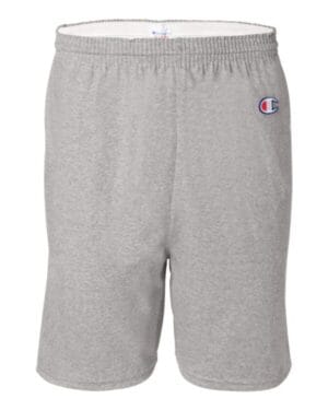 OXFORD GREY HEATHER Champion 8187 cotton gym shorts