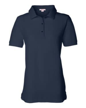 NAVY Sierra pacific 5500 women's silky smooth piqu polo