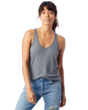 ASH HEATHER Alternative 3094B2 ladies' slinky-jersey tank