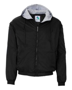 BLACK Augusta sportswear 3280 fleece lined hooded jacket