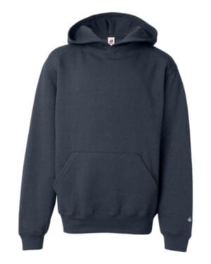 NAVY Badger 2254 youth hooded sweatshirt
