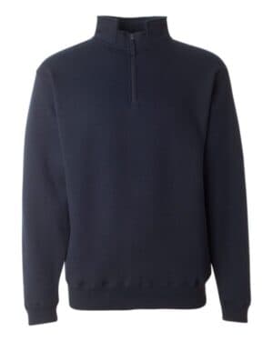 NAVY J america 8634 heavyweight fleece quarter-zip sweatshirt
