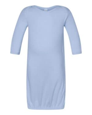 LIGHT BLUE Rabbit skins 4406 infant baby rib layette