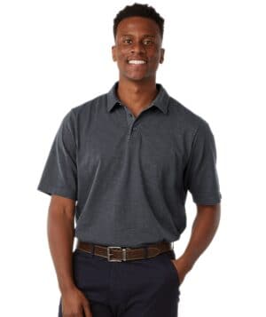 CHARCOAL GREY Charles river 3145CR men's freetown polo