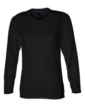 BLACK Badger 4164 women's b-core long sleeve t-shirt