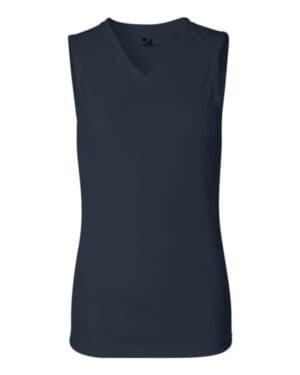 NAVY Badger 4163 women's b-core sleeveless t-shirt