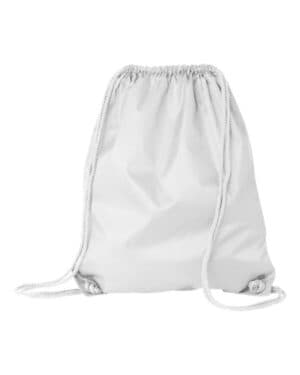 WHITE Liberty bags 8882 large drawstring pack with durocord
