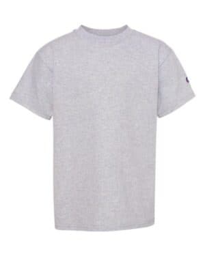 LIGHT STEEL Champion T435 youth tagless t-shirt