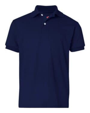Hanes 054Y youth ecosmart jersey polo