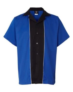 ROYAL/ BLACK Hilton HP2246 quest bowling shirt
