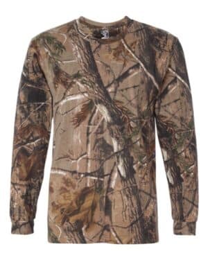 Code five 3981 realtree camo long sleeve t-shirt