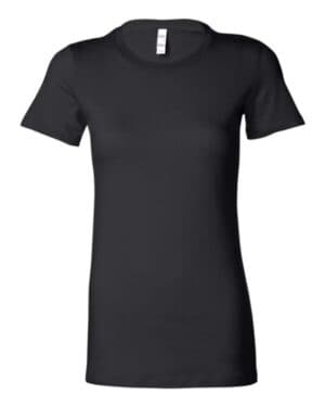 BLACK Bella canvas 6004 women's slim fit tee