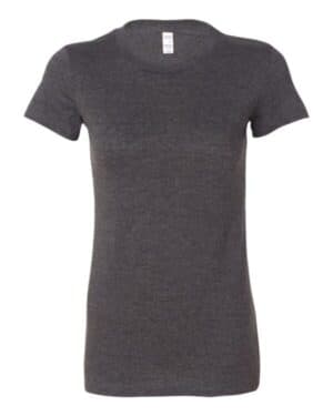 DARK GREY HEATHER Bella canvas 6004 women's slim fit tee