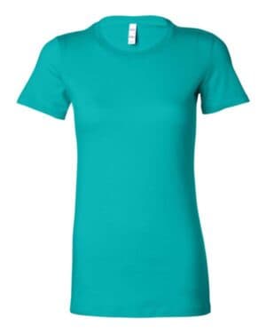 TEAL Bella canvas 6004 women's slim fit tee