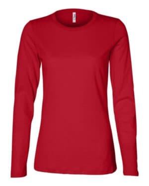 Bella canvas 6450 womens relaxed jersey long sleeve tee
