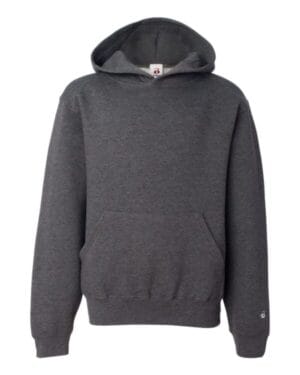 CHARCOAL Badger 2254 youth hooded sweatshirt