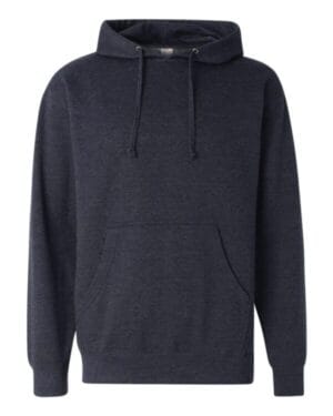 CLASSIC NAVY HEATHER Independent trading co SS4500 midweight hooded sweatshirt