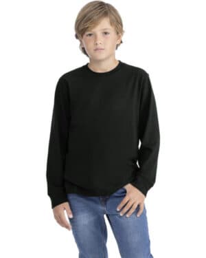 Next level apparel 3311NL youth cotton long sleeve t-shirt