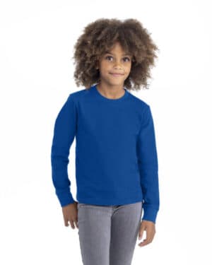 ROYAL Next level apparel 3311NL youth cotton long sleeve t-shirt