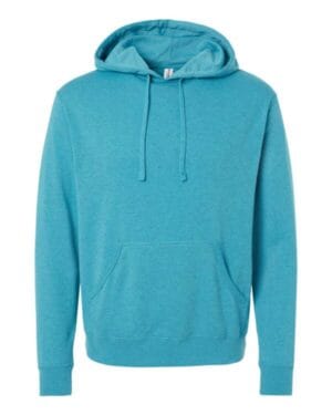 TURQUOISE HEATHER Independent trading co AFX4000 hooded sweatshirt