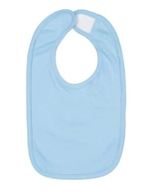 LIGHT BLUE Rabbit skins 1005 infant premium jersey bib