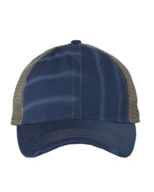 OCEAN/ SAGE Valucap 3150 bounty dirty-washed mesh-back cap