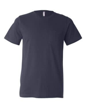 NAVY Bella canvas 3021 jersey pocket tee