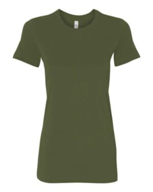 OLIVE Bella canvas 6004 women's slim fit tee