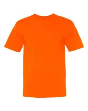 BRIGHT ORANGE Bayside 5040 usa-made midweight t-shirt