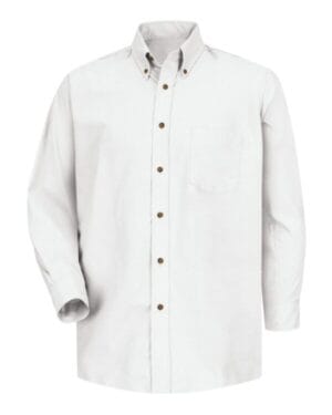 WHITE Red kap SP90 poplin dress shirt