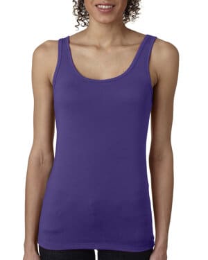 PURPLE RUSH Next level apparel 3533 ladies' spandex jersey tank