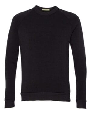 ECO TRUE BLACK Alternative 9575 champ eco-fleece crewneck sweatshirt