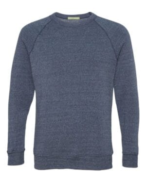 ECO TRUE NAVY Alternative 9575 champ eco-fleece crewneck sweatshirt