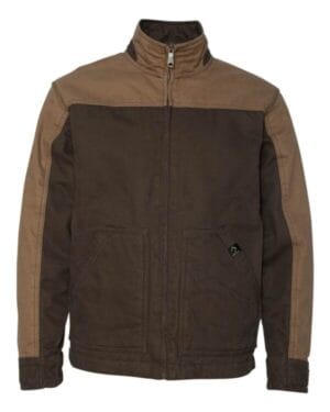 TOBACCO/ FIELD KHAKI Dri duck 5089 horizon boulder cloth canvas jacket