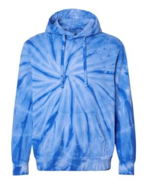 ROYAL Dyenomite 854CY cyclone tie-dyed hooded sweatshirt