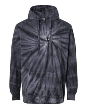 Dyenomite 854CY cyclone tie-dyed hooded sweatshirt