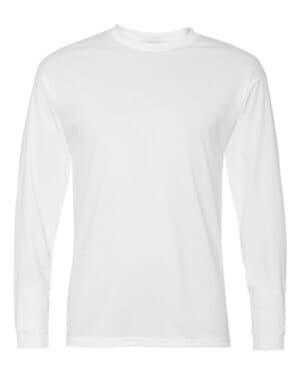 WHITE C2 sport 5104 performance long sleeve t-shirt