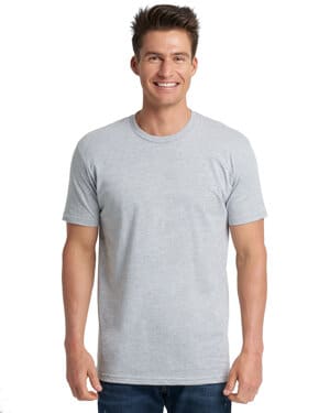 HEATHER GRAY Next level apparel 3600 unisex cotton t-shirt