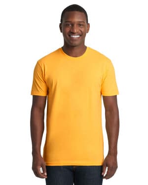 GOLD Next level apparel 3600 unisex cotton t-shirt