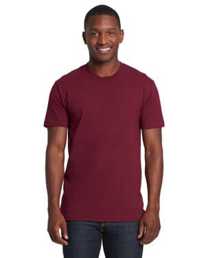 MAROON Next level apparel 3600 unisex cotton t-shirt