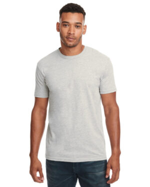 OATMEAL Next level apparel 3600 unisex cotton t-shirt