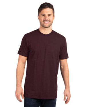 OXBLOOD Next level apparel 3600 unisex cotton t-shirt