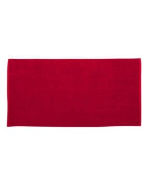 RED Carmel towel company C3060 velour beach towel