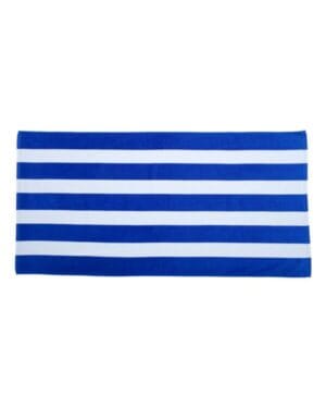 ROYAL Carmel towel company C3060S cabana stripe velour beach towel