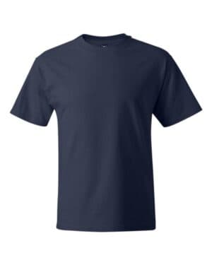 NAVY Hanes 518T beefy-t tall t-shirt
