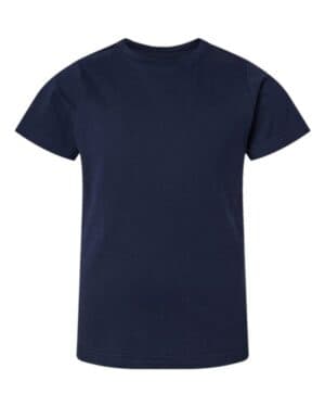 NAVY Lat 6101 youth fine jersey tee