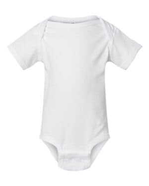 WHITE Rabbit skins 4424 infant fine jersey bodysuit